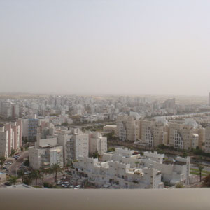 Vue sur toute la ville