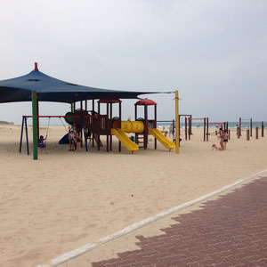 Plage aménagée au quartier alef