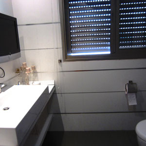 Salle de bain douche parents