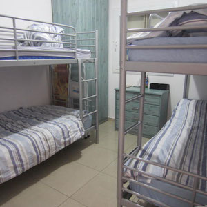 Chambre de sécurité + 4 couchages