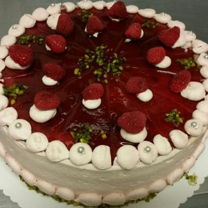 Himbeercremetorte