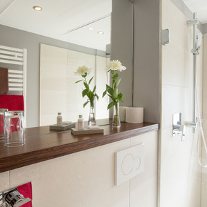 bathroom in family apartment
