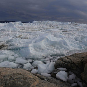 Unwirkliche Eiswelt