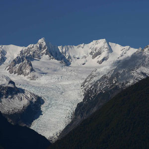 Fox Glacier und Mount Tasman