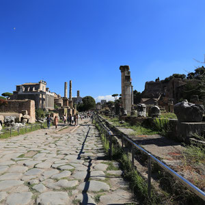 Via Sacra im Forum Romanum