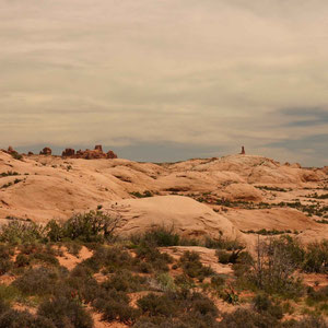 Versteinerte Sanddünen im Arches Nationalpark