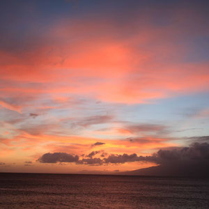 Sonnenuntergang auf Maui