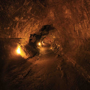 In der Thurston Lava Tube