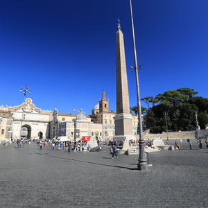 Piazza del Popolo mit Obelisk