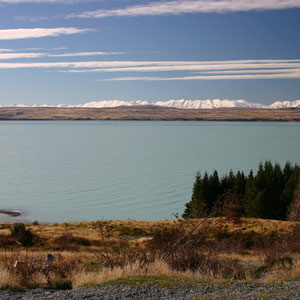 Milchiger Lake Pukaki