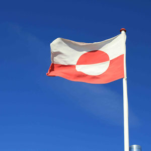 Grönlandflagge
