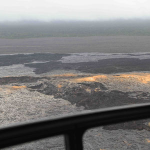 Lavafelder im Hawaii Volcanoes Nationalpark