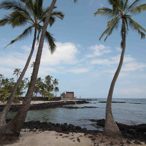 Hafen in Puuhonua O Honaunau