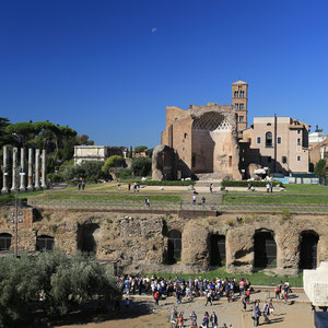 Blick Richtung Forum Romanum