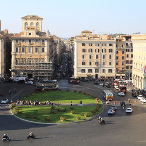 Piazza Venezia von oben