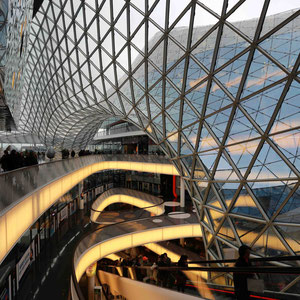 Unglaubliche Architektur im "My Zeil"