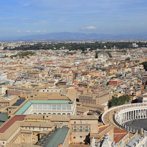 Blick vom Petersdom