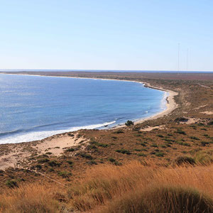 Bucht an der Nordspitze des Cape Range