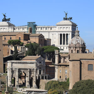 Forum Romanum und Piazza Venezia