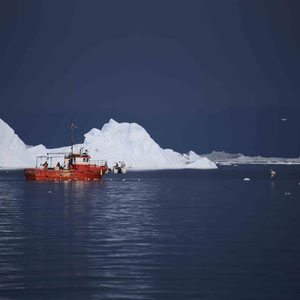 Eisberge Richtung Rodebay