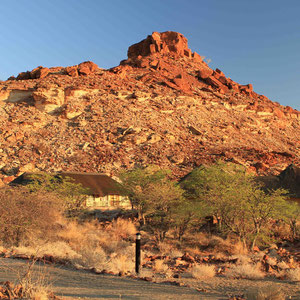 Morgenstimmung an der Twyfelfontein Lodge