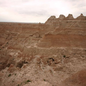 Felsendome im Badlands Nationalpark