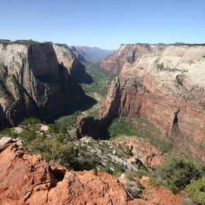 Zion Canyon vom Observation Point