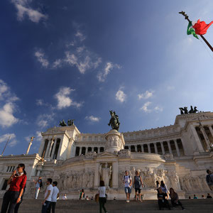 Altar des Vaterlandes an derPiazza Venezia