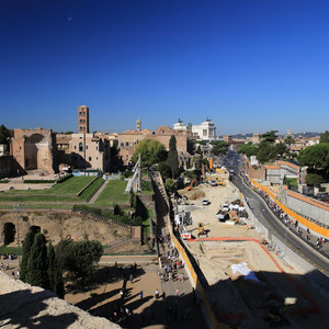 Blick Richtung Forum Romanum