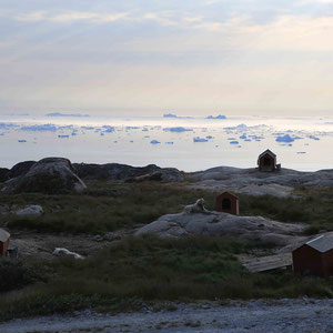 Diskobucht beim Arctic Hotel