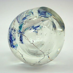 Einsichten, mundgeblasen, optisches Glas