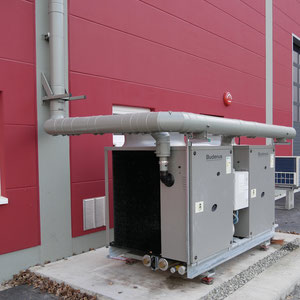 Edelstahl Schornstein / Kamin - Industrie / Gewerbe