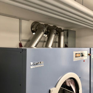 Abgasleitung - Gewerbe Waschmaschine