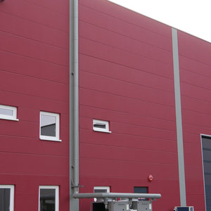 Edelstahl Schornstein / Kamin - Industrie / Gewerbe