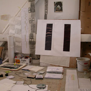 Im Atelier von Uta Nitschke