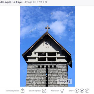 Eglise Notre-Dame des Alpes. Le Fayet / SaintGervais-les-Bains.