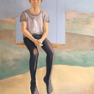 Tim, huile sur toile, 130x97cm, 2023