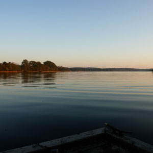 Romantischer Abend, Ferienhaus am See, Mecklenburg Vorpommern