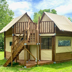 Séjour en cabane en bois dans l'Ain