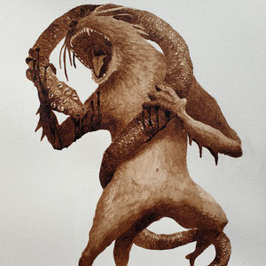 Monstres / brou de noix