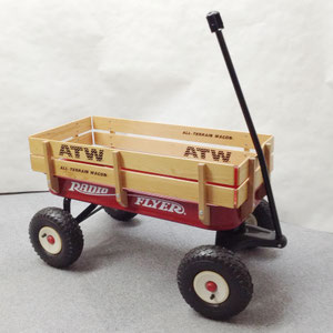 カーゴワゴン100　RADIOFLYER　オールテレーンウッドフレーム　950×520×1000H　¥12,000