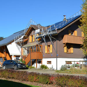 Die neue Aufdach-Anlage