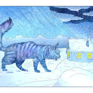 Yule Cat sample for Christmas Horror Anthology, 2023