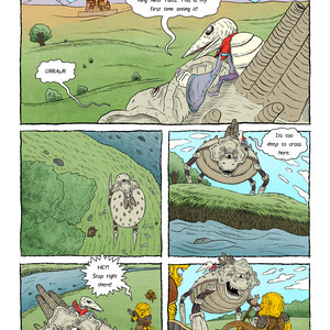 The Tales of Reverie Graphic Novel Sample Page