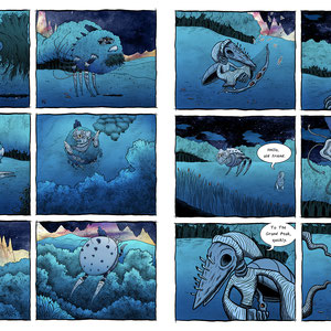The Tales of Reverie Graphic Novel Sample Spread