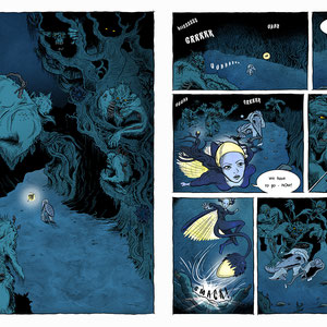 The Tales of Reverie Graphic Novel Sample Spread