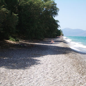 Loca-Beach, Strand bei Diakopto