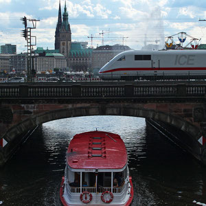 Hamburg, an der Alster