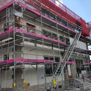 Amthaus Saanen, Rorschacher Sandstein, Restaurierung, Renovierung, André Iseli Steinmetz