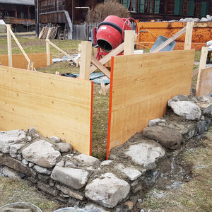 Bruchsteinmauer, Blankenburg, André Iseli Steinmetz